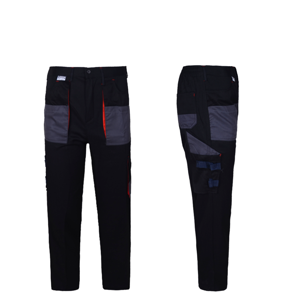 شلوار تک کتان مشکی حرفه ای